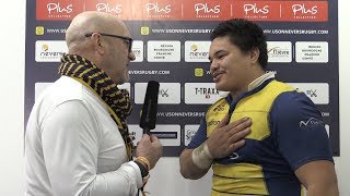 Itw daprèsmatch  Cameron Mapusua [upl. by Noguchi]