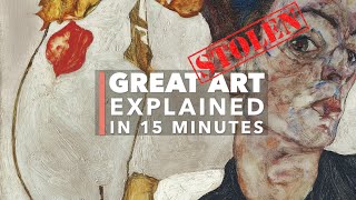 Great STOLEN Art Explained Egon Schiele [upl. by Aneekan]