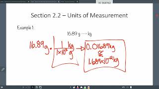 Notes  Section 22 One Step Conversions [upl. by Sined]