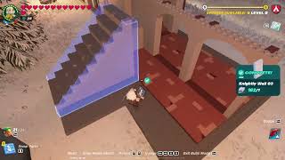 FULL BUILD WALKTHROUGH  KNIGHTLY Tower Stairs from LEGO Fortnite Lion Knights’ Castle Bundle [upl. by Eintirb853]