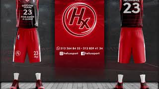 UNIFORMES BALONCESTO  IDEAS Y DISEÑOS  MODELOS SUBLIMADOS TRANSFER PERSONALIZADOS BASKETBALL [upl. by Howey]