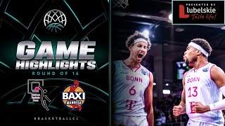 Telekom Baskets v BAXI Manresa  Round of 16 Week 5  Highlights  Basketball Champions League 2223 [upl. by Pilar]