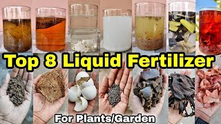 Top 8 Liquid Fertilizer for your Plants  Garden [upl. by Rabush]