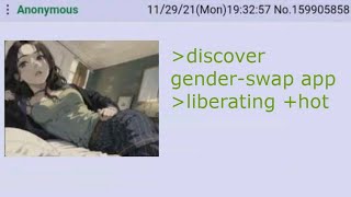 anon uses genderswap app for nefarious purposes [upl. by Evadnee926]