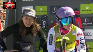 Womens Giant Slalom World Cup Final Soldeu Andorra 2019 [upl. by Ellehcen367]