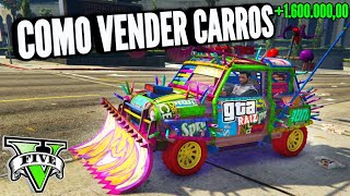 Como VENDER CARROS no GTA 5 ONLINE [upl. by Gredel142]