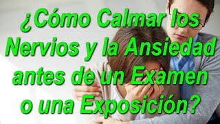 👉5 TRUCOS para EVITAR 🙏los NERVIOS  👍5 TÉCNICAS para CONTROLAR 👌la ANSIEDAD [upl. by Adyam926]