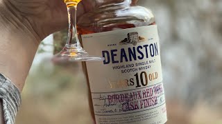 Deanston 10yo Bordeaux red wine cask finish review [upl. by Haimarej]