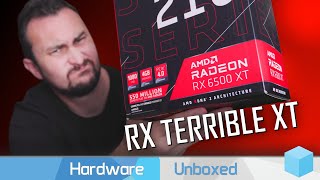 Worst GPU Radeon RX 6500 XT Review Corner Cutting Edition [upl. by Ominorej]