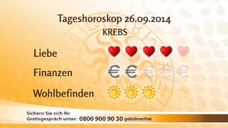 Gratis Tageshoroskop vom 26 September 2014 Teil 1 [upl. by Blinnie]