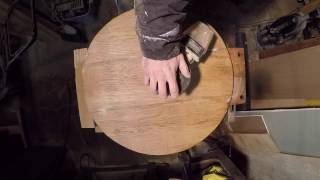 Refinishing a Table  Part 1 of 3  Stripping [upl. by Acitel]