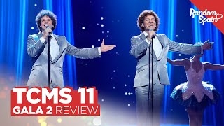 Tu Cara Me Suena 11  Gala 2 Review [upl. by Senga]