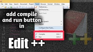 How to Configure User Tool To Run Java program in editplus  Simplest method [upl. by Ativel]