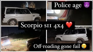 Scorpio s11 4x4 offroading  gaddi me power to bhot per fasgyi aaj 😢 [upl. by Nylarat483]