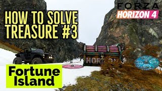 Forza Horizon 4 Fortune Island  How to Solve Treasure 3 [upl. by Januisz]