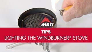 How to Light the WindBurner® Stove [upl. by Ahsait981]