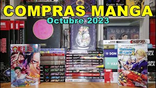 COMPRAS MANGA 40 TOMOS Octubre 2023 ★ Mustangcillo [upl. by Bilow314]