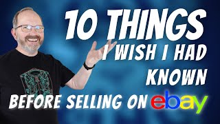 Selling Stuff Online 10 Things To Know Ebay Business for Beginners [upl. by Hacceber]