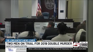 VIDEO Two men on trial for 2019 North Charleston double murder [upl. by Rukna]