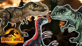 Final Dinosaur Battle Scene 🦖🦕  Jurassic World Dominion  Mattel Action [upl. by Sherrill]