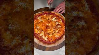 Is pizza just a chicken parmigiana with an empty chicken cutlet🤔pizza food cheese baking [upl. by Demetria]