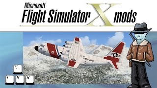 Flight Simulator X Plane Spotlight  Lockheed C130 Hercules [upl. by Nadnarb]