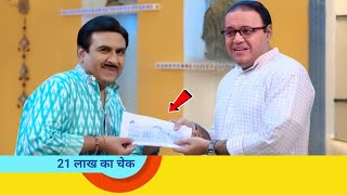 Jethalal Ne Diya 21 Lakh Ka Cheque [upl. by Akinat19]