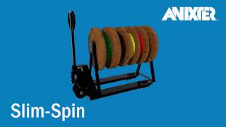 Anixter SLIM SPIN Simultaneously pull multiple cables [upl. by Lingwood150]