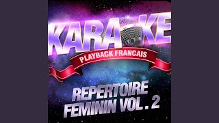 Pleurer Des Rivières — Karaoké Playback Instrumental — Rendu Célèbre Par Viktor Lazlo [upl. by Enneyehc454]