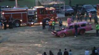 2018 Ashtabula County Fair Demolition Derby Pro Stock Full Size 8918 Jefferson Ohio Thursday [upl. by Savanna936]