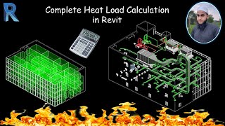 Complete Heat Load Calculation in Revit  Full Tutorial [upl. by Platon]