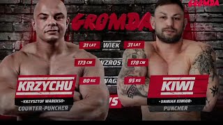 GROMDA 18  KRZYCHU VS KIWI POTĘŻNY NOKAUT [upl. by Ashti]