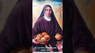 NEW SAINTS  Saint Carolina Santocanale [upl. by Uund561]