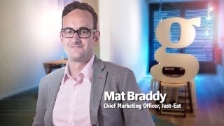 Just Eats Mat Braddy on why the online takeaway business is taking off [upl. by Salokin928]