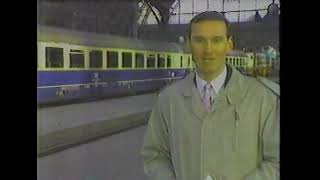 AFN Europe Travelog Travel By Train Lon Blair Nov 1990 1341 [upl. by Ramoj301]