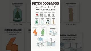 18 oktober komt de Nieuwe Dutch Doobadoo Collectie Hallo Winter [upl. by Sirkin]