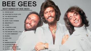 BEE GEES Greatest Hits Full Album  Full Album Best Songs Of Bee Gees 1080p [upl. by Nahsor]