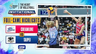 Creamline vs KingWhale Finals highlights  2022 PVL Invitational Conference  August 14 2022 [upl. by Siesser]