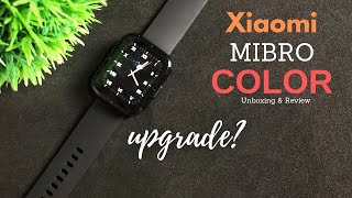 XIAOMI MIBRO COLOR SMARTWATCH UNBOXING amp REVIEW  ENGLISH [upl. by Cybil887]