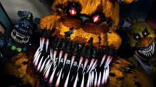 GOLDEN FREDDY ATTACKS  Five Nights at Freddys 4  Part 4 [upl. by Westbrooke548]