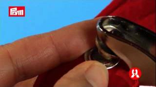 Tutorial pentru aplicarea ochetilor capselor metalice cleste VARIO [upl. by Allicsirp]