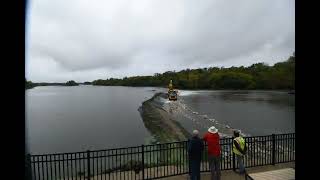 Carpentersville Dam Removal  1012024 at 1212 pm [upl. by Chico]