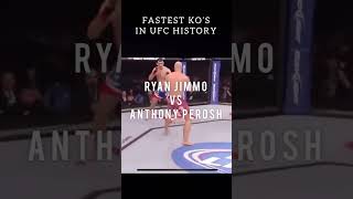 Fastest Knockouts In UFC History 💥 [upl. by Ahsaenat]