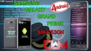 Install PhilZ CWM Recovery On Samsung Galaxy Grand Prime SM G530H [upl. by Llednew]