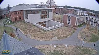 Smith College view of Neilson Library from Hatfield Hall [upl. by Llerrot]