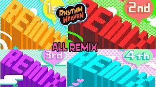 All Remix in Rhythm Heaven Ds [upl. by Lledyl]