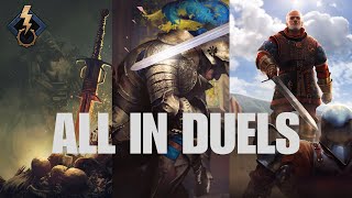 OLD SCHOOL DUELS STILL PLAYABLE  Duels Northern Realms Deck  Gwent [upl. by Ahsinra]