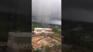 Breaking Massive Tornado Fort Pierce Florida during hurricane Milton [upl. by Llerdnek212]