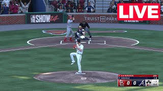 🔴LIVE NOW St Louis Cardinals vs Atlanta Braves  Jul 20 2024 MLB Full Game  MLB 24 EN VIVO [upl. by Eerac701]