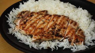 Easy Grilled Chicken Dinner on a Leg Day in 12 minutes l Meal Prep l Indoor grill chicken breast [upl. by Okiek]